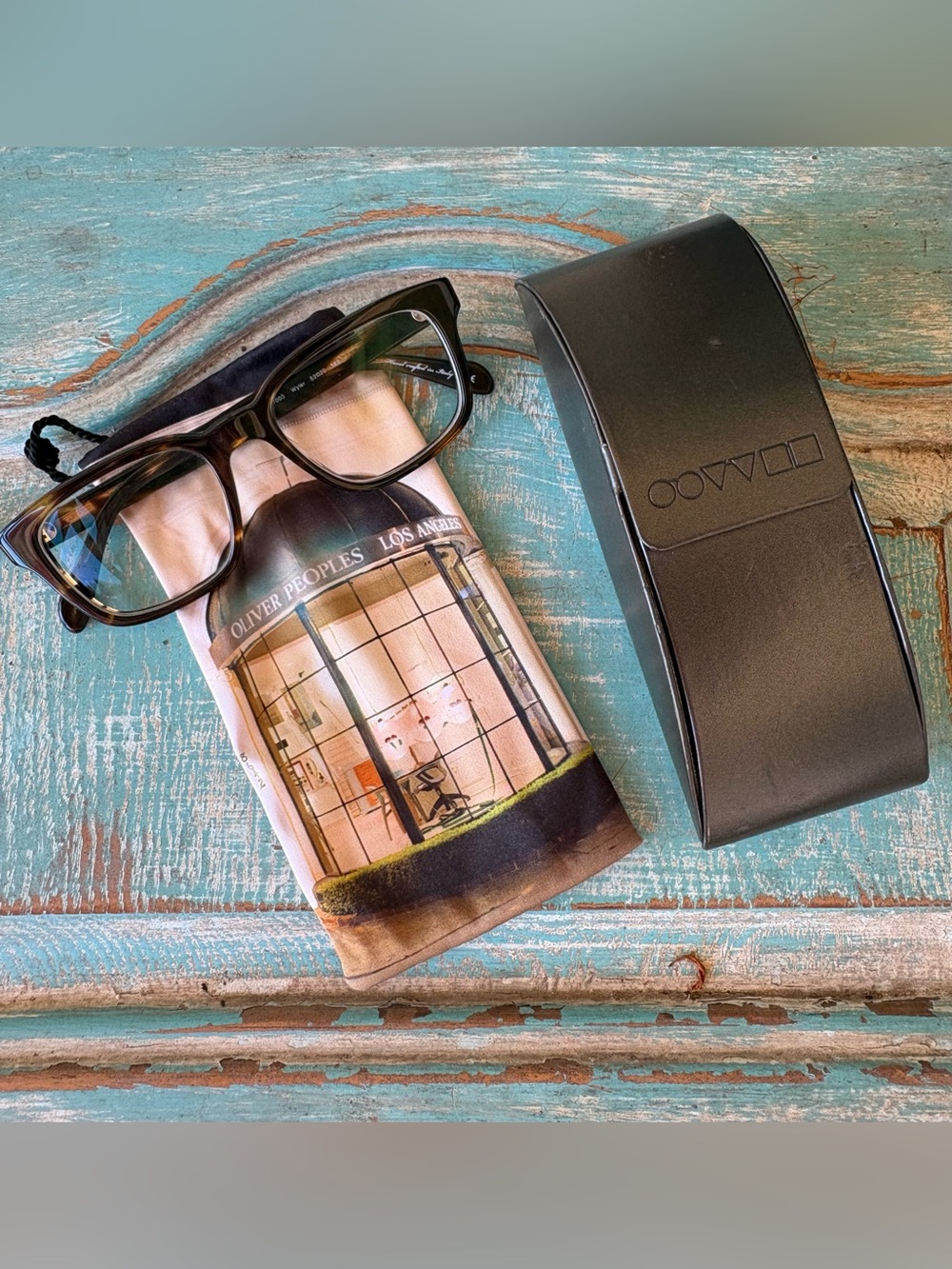 OLIVER PEOPLES OV5253 Wyler 1003 Tortoise Rectangle Eyeglasses Italy 52-20-145